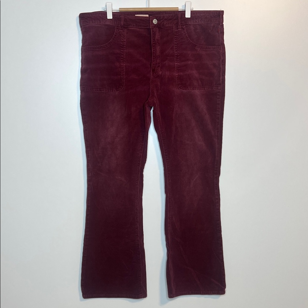 Anthropologie Pilcro Icon Flare corduroy pant